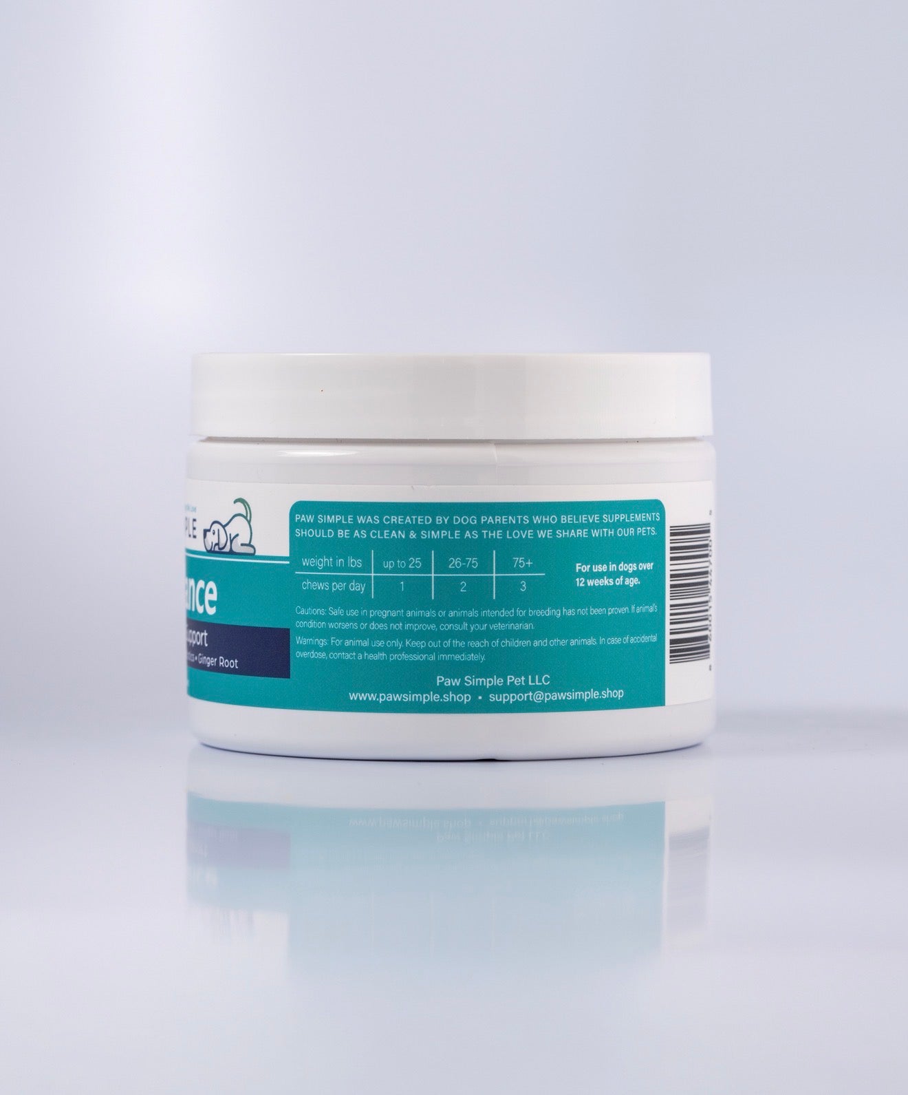 PAW SIMPLE Gut Balance – Daily Digestive Support for Dogs (60 Soft Chews
